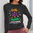 Computer Teacher Spooky Halloween Technology STEM Engineer Women Long Sleeve T-Shirt, funny design