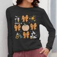 Coquette Bow Fall Science Teacher Stem Teacher Thanksgiving Women Long Sleeve T-Shirt, Science Teacher Gifts, funny design