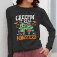 Creepin It Real Monster School Teacher Principal Halloween Women Long Sleeve T-Shirt, funny design Creepin It Real Monster School Teacher Principal Halloween Women Long Sleeve T-Shirt, funny design