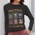 Cute Halloween Teacher Women Long Sleeve T-Shirt, funny design