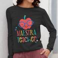 Cute Maestra Teacher Women Long Sleeve T-Shirt, funny design