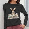 Cute Reading Bunny Glasses Books Bookworm Reader Teacher Women Long Sleeve T-Shirt, funny design Cute Reading Bunny Glasses Books Bookworm Reader Teacher Women Long Sleeve T-Shirt, funny design