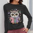 Cute Reading Owl Book Lover Teacher Librarian Bookworm Women Long Sleeve T-Shirt, funny design Cute Reading Owl Book Lover Teacher Librarian Bookworm Women Long Sleeve T-Shirt, funny design