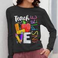Cute Teach Love And Inspire Men Women Teacher Women Long Sleeve T-Shirt, funny design Cute Teach Love And Inspire Men Women Teacher Women Long Sleeve T-Shirt, funny design