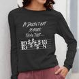 It Doesn't Get Scarier Halloween Music Teacher Costume For Men Women Women Long Sleeve T-Shirt, funny design