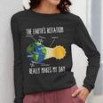 Earth Rotation Earth Day Science Teacher Kids Women Women Long Sleeve T-Shirt, Science Teacher Gifts, funny design Earth Rotation Earth Day Science Teacher Kids Women Women Long Sleeve T-Shirt, Science Teacher Gifts, funny design