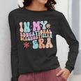 In My Educational Diagnostician Era Learning Support Teacher Women Long Sleeve T-Shirt, funny design