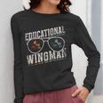 Educational Wingman Assisting Teacher Teaching Assistant Women Long Sleeve T-Shirt, funny design Educational Wingman Assisting Teacher Teaching Assistant Women Long Sleeve T-Shirt, funny design