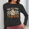 Fab Boo Lous Teacher Retro Ghost Spooky Halloween Costume Women Long Sleeve T-Shirt, funny design Fab Boo Lous Teacher Retro Ghost Spooky Halloween Costume Women Long Sleeve T-Shirt, funny design