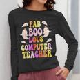 Faboolous COMPUTER TEACHER Costume This Is My Spooky Mom Dad Women Long Sleeve T-Shirt, Couple Gifts, funny design