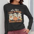 Are You Fall O Ween Directions Halloween Teacher Women Long Sleeve T-Shirt, funny design Are You Fall O Ween Directions Halloween Teacher Women Long Sleeve T-Shirt, funny design