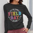 Field Day 2024 Let The Games Begin Teacher Kids Girls Boys Women Long Sleeve T-Shirt, funny design Field Day 2024 Let The Games Begin Teacher Kids Girls Boys Women Long Sleeve T-Shirt, funny design