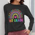 First Grade Rainbow Girls Boys Teacher Team 1st Grade Squad Women Long Sleeve T-Shirt, First Grade Teacher Gifts, funny design First Grade Rainbow Girls Boys Teacher Team 1st Grade Squad Women Long Sleeve T-Shirt, First Grade Teacher Gifts, funny design