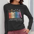 Floral Books Never Underestimate A Public School Teacher Women Long Sleeve T-Shirt, funny design Floral Books Never Underestimate A Public School Teacher Women Long Sleeve T-Shirt, funny design