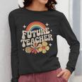 Future Teacher Kids Youth Girls Rainbow Pre-k Kindergarten Women Long Sleeve T-Shirt, Future Teacher Gifts, funny design Future Teacher Kids Youth Girls Rainbow Pre-k Kindergarten Women Long Sleeve T-Shirt, Future Teacher Gifts, funny design