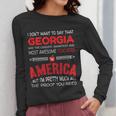 Georgia Teachers Classroom Tshirt Women Long Sleeve T-Shirt, funny design
