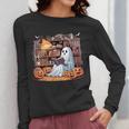 Ghost Book Reading Halloween Books Lover Teacher Women Long Sleeve T-Shirt, funny design Ghost Book Reading Halloween Books Lover Teacher Women Long Sleeve T-Shirt, funny design