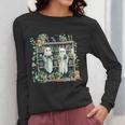 Ghost Plant Library Halloween Reading Books Teacher Vintage Women Long Sleeve T-Shirt, funny design Ghost Plant Library Halloween Reading Books Teacher Vintage Women Long Sleeve T-Shirt, funny design