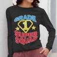 Grade 1 Super Squad Superhero Teacher Team Women Long Sleeve T-Shirt, Super Teacher Gifts, funny design Grade 1 Super Squad Superhero Teacher Team Women Long Sleeve T-Shirt, Super Teacher Gifts, funny design