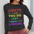 Growth Mindset Teacher Positive Message Inspirational Quote Women Long Sleeve T-Shirt, funny design