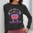 Growth Mindset Teacher Shirt Inspirational Shirts Women Long Sleeve T-Shirt, funny design