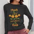 Halloween Cutest Pumpkins First Grade Teacher Women Long Sleeve T-Shirt, First Grade Teacher Gifts, funny design Halloween Cutest Pumpkins First Grade Teacher Women Long Sleeve T-Shirt, First Grade Teacher Gifts, funny design