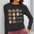 Halloween Math Teacher Men Women Order Of Operations Women Long Sleeve T-Shirt, funny design