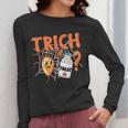 Halloween Medical Lab Science Microbiology Scientist Teacher Men Women Women Long Sleeve T-Shirt, Science Teacher Gifts, funny design