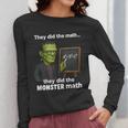Halloween Monster Math Pun Teacher Humor Women Long Sleeve T-Shirt, funny design