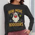 Halloween Read More Books Retro Costume Teacher Women Girls Women Long Sleeve T-Shirt, funny design