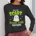 Halloween This Is My Scary Preschool Teacher Custome For Men Women Kids Women Long Sleeve T-Shirt, funny design Halloween This Is My Scary Preschool Teacher Custome For Men Women Kids Women Long Sleeve T-Shirt, funny design