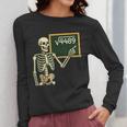 Halloween Skeleton 67 Meme Square Root 4489 Math Teacher Women Long Sleeve T-Shirt, funny design Halloween Skeleton 67 Meme Square Root 4489 Math Teacher Women Long Sleeve T-Shirt, funny design