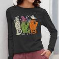 Halloween SPED Teacher Boo In ASL Boo Hands Sign Language Women Long Sleeve T-Shirt, funny design Halloween SPED Teacher Boo In ASL Boo Hands Sign Language Women Long Sleeve T-Shirt, funny design