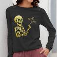 Halloween Teacher Six Seven 6 7 Skeleton Spooky Costume Women Long Sleeve T-Shirt, funny design Halloween Teacher Six Seven 6 7 Skeleton Spooky Costume Women Long Sleeve T-Shirt, funny design