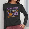 Halloween Teacher Or Student Hocus Pocus Everybody Focus For Men Women Kids Women Long Sleeve T-Shirt, funny design Halloween Teacher Or Student Hocus Pocus Everybody Focus For Men Women Kids Women Long Sleeve T-Shirt, funny design