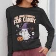 Halloween Teacher Trade Students For Candy Costume Women Women Long Sleeve T-Shirt, funny design Halloween Teacher Trade Students For Candy Costume Women Women Long Sleeve T-Shirt, funny design
