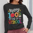 Happy 100th Day Of School Teachers 100 Days Of School Kids Women Long Sleeve T-Shirt, funny design Happy 100th Day Of School Teachers 100 Days Of School Kids Women Long Sleeve T-Shirt, funny design