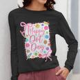 Happy Dot Day Bow Coquette For Teacher Girls Women Long Sleeve T-Shirt, funny design Happy Dot Day Bow Coquette For Teacher Girls Women Long Sleeve T-Shirt, funny design