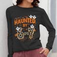Haunted By 6-7 Halloween Math Teacher Joke Women Long Sleeve T-Shirt, funny design Haunted By 6-7 Halloween Math Teacher Joke Women Long Sleeve T-Shirt, funny design