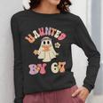 Haunted By 67 Meme Six Seven 6 7 Halloween Teachers Women Long Sleeve T-Shirt, funny design Haunted By 67 Meme Six Seven 6 7 Halloween Teachers Women Long Sleeve T-Shirt, funny design