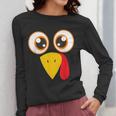 Hilarious Turkey Halloween Thanksgiving Teacher Nurse Women Long Sleeve T-Shirt, funny design