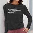 Hyphenated Irony Joke English Grammar Teachers Gag Women Long Sleeve T-Shirt, English Teacher Gifts, funny design Hyphenated Irony Joke English Grammar Teachers Gag Women Long Sleeve T-Shirt, English Teacher Gifts, funny design