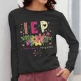 IEP I Encourage Progress Teacher Special Education Men Women Women Long Sleeve T-Shirt, funny design