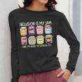 Inclusion Is My Jam And I'm Here To Spread It Sped Teacher Women Long Sleeve T-Shirt, funny design Inclusion Is My Jam And I'm Here To Spread It Sped Teacher Women Long Sleeve T-Shirt, funny design