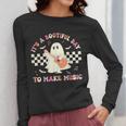 It's A Bootiful Day To Make Music Teacher Musician Halloween For Men Women Kids Women Long Sleeve T-Shirt, funny design It's A Bootiful Day To Make Music Teacher Musician Halloween For Men Women Kids Women Long Sleeve T-Shirt, funny design