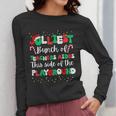 Jolliest Bunch Of Teachers Aides This Side Of The Playground Women Long Sleeve T-Shirt, funny design Jolliest Bunch Of Teachers Aides This Side Of The Playground Women Long Sleeve T-Shirt, funny design