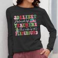 Jolliest Bunch Of Teachers This Side Of The Playground X-Mas Women Long Sleeve T-Shirt, funny design Jolliest Bunch Of Teachers This Side Of The Playground X-Mas Women Long Sleeve T-Shirt, funny design