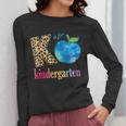 K Is For Kindergarten Teacher Tie Dye Back To School Kinder For Men Women Girls Kids Women Long Sleeve T-Shirt, funny design