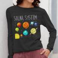 Kids Solar Systems Cute Planets Space Science Teacher School Women Long Sleeve T-Shirt, Science Teacher Gifts, funny design Kids Solar Systems Cute Planets Space Science Teacher School Women Long Sleeve T-Shirt, Science Teacher Gifts, funny design