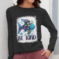 Be Kind Rainbow Fish Teacher Life Back To School Teaching Men Women Women Long Sleeve T-Shirt, funny design